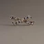 MAUROPOLI - Kẹp tóc phong cách Pháp công nghiệp nặng, nơ mỏ vịt, phụ kiện thời trang