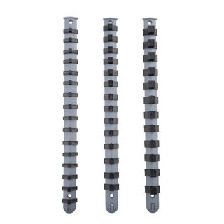 [FUXIN] 3 Cái / bộ Khay Ổ Cắm Nhựa Giá Để Đồ Giá Đỡ Sắp Xếp 1 / 4 3 / 8 1 / 2 inch