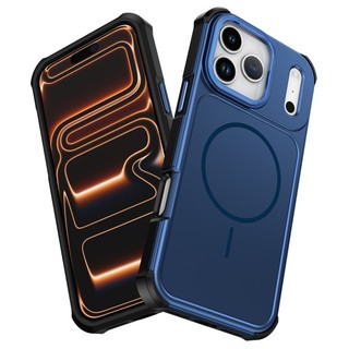 Ốp lưng từ tính hạng nặng cho IPhone 17 16 15 14 13 12 Pro Max Plus Vỏ cảm giác da