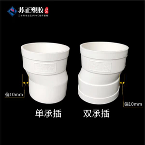 P PVC11 Ống Off-the-line Đầu Cổ Ổ Cắm Đơn Cắm Đôi Ổ Cắm Cắm Ống Ngoài Tuyến Khớp Ống Sang Số Pre-embed