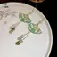 Bông Tai Acrylic Vintage Quạt Hình - Phong Cách Thời Trang và Dân Tộc cho Nữ