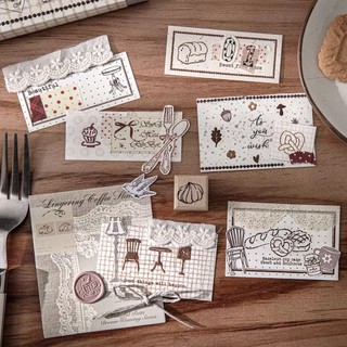 Set giấy sticky note mini in dập nổi Mocard Imprinted box