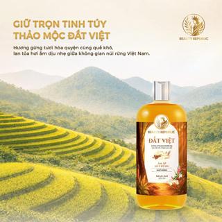 [V] Sữa tắm tẩy tế bào chết Việt giảm nhờn & mụn lưng với BHA Beauty Republic Đất Việt 500ml