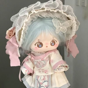 20cm Cotton Búp Bê Quần Áo Bé Bộ Quần Áo Búp Bê Búp Bê Thay Thế Đầm Quà Tặng Mới Cổ Quần Áo Bé 4.16