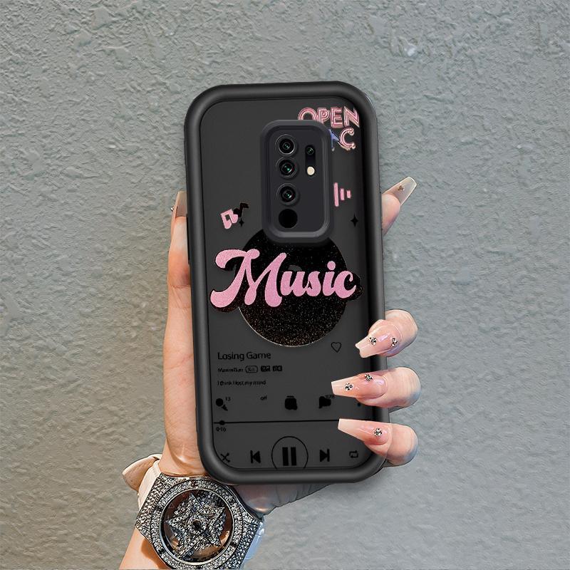 Ốp Lưng Cho Redmi Note 8 Pro Hoạt Hình Silicon Mềm Ốp lưng TPU Like Music girl Angel Eye Chống Sốc Ốp Lưng