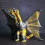 Phong cách mới Cơ khí Godzilla Rồng ba đầu Ghidorah Monster Model Hình cậu bé