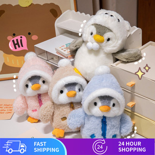Influencer Bán Chạy Nhật Bản Cross-dressing Chim Cánh Cụt Búp Bê Sang Trọng Gối Đồ Chơi Trẻ Em Thoải Mái Ragdoll Cô Gái Quà Tặng