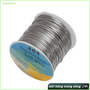Dây inox 304 mỏng 0.3mm chất lượng cao Mềm dẻo, dễ uốn, dễ tạo hình،Dễ dàng cắt theo kích thước mong muốn