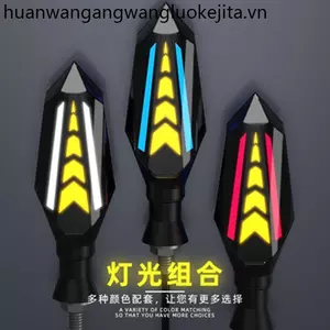 Xe Máy Chạy Nước Bật Tín Hiệu Sửa Đổi Phụ Kiện led Nhấp Nháy Horizon Xe Điện 12V Chạy Ban Ngày Tín Hiệu