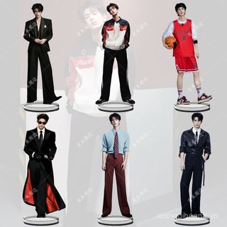 Zhang Linghe 's Người Nổi Tiếng Xung Quanh Acrylic Flat Humanoid Mảng Để Bàn Trang Trí Quạt Hỗ Trợ Quà Tặng