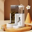 Top AntiTip Hamster Feeder với máy phân phối nước Bát ăn tự động Bình nước để giám sát dễ dàng Phí động vật nhỏ
