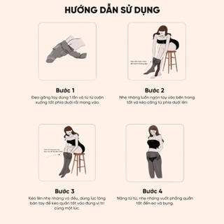 Quần Tất Vanvene QT016 Siêu Trong Suốt Siêu Mỏng Tàng Hình Thật Chân Che Khuyết Điểm
