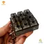 4 / 9 Phím Bàn Phím Cơ Máy Kiểm Tra Trục Bàn Phím LED Chìa Khóa Giảm Căng Thẳng DIY Nút Keycap Móc Khóa Đồ Chơi Quà Tặng Mới