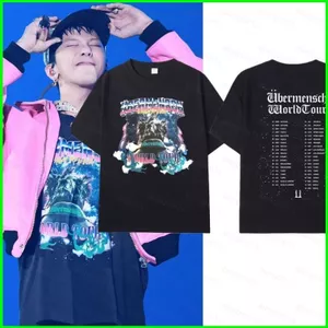 Áo Thun Mềm Mại Bigbang - Tour Ubermensch Của G-Dragon, Phù Hợp Mặc Mùa Hè