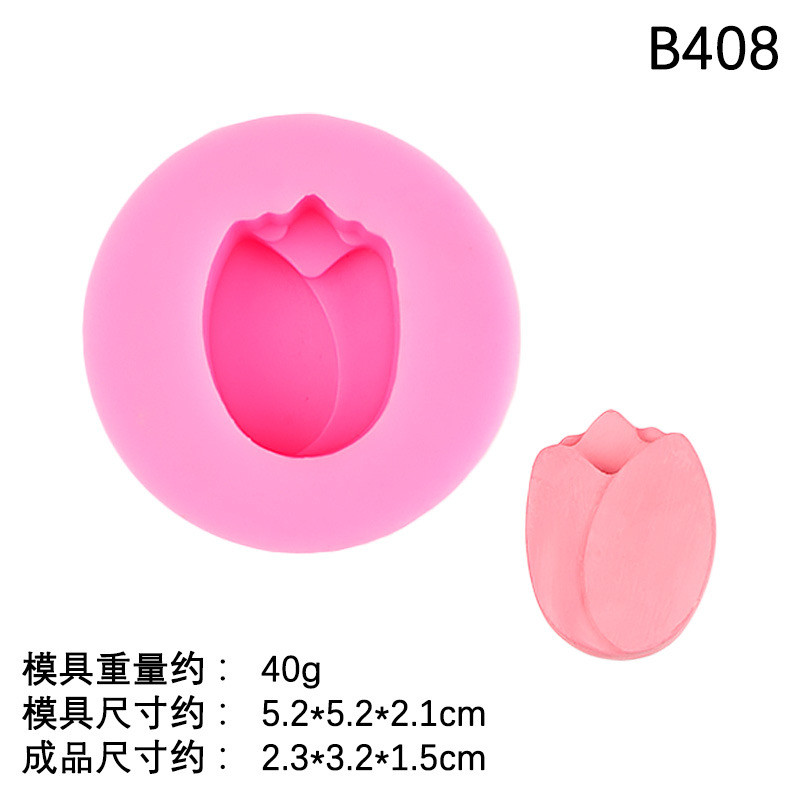 Anh Đào Kẹo Vương Miện Bud Bánh Trang Trí Khuôn Silicon Sô Cô La Món Tráng Miệng Bàn Tôn Trang Phụ Kiện Khuôn