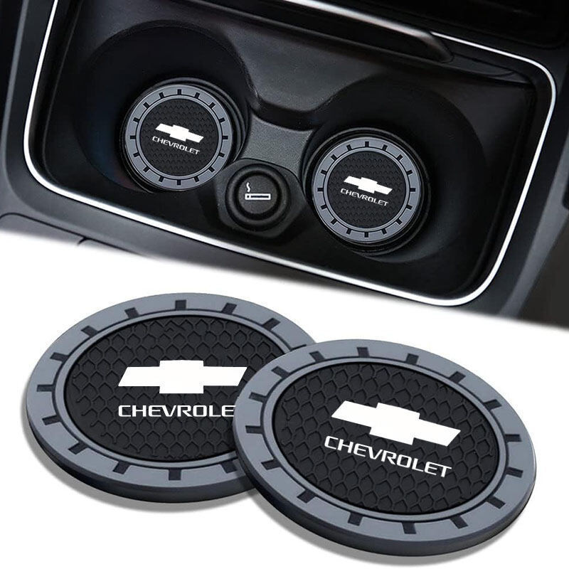 2 Gói Giá Đỡ Cốc Ô Tô Đế Lót Nước Cho Xe Chevrolet Cruze Captiva Lacetti Aveo Trax optra aveo nabira colorado Trailblazer spin, Silicon Chống Trơn Trượt, Phụ Kiện Nội Thất Ô Tô Coaster