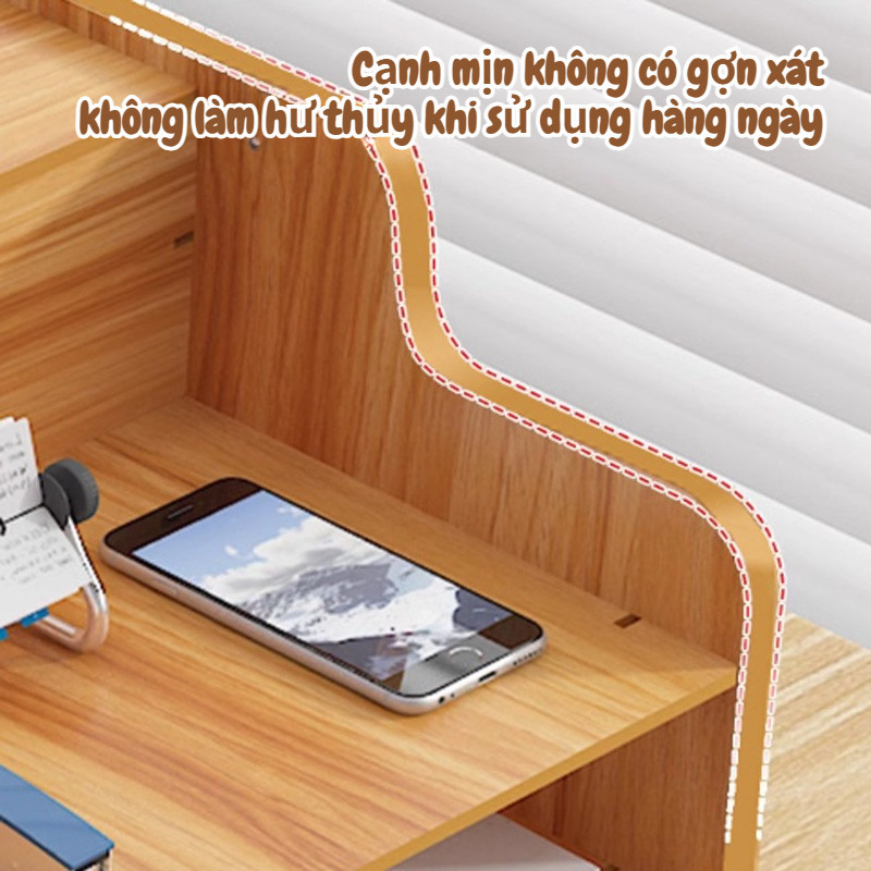 Kệ Đựng Hồ Sơ Khay Đựng Tài Liệu Giá Sách Để Bàn, Hộp đựng bàn làm việc đa tầng, Nhiều màu tùy chọn