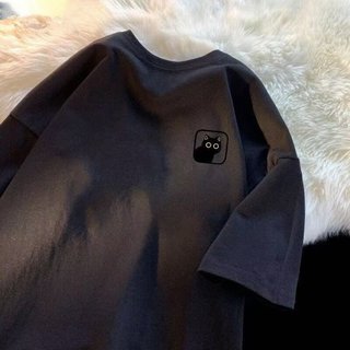 Áo thun nam GKSSS tay ngắn phong cách Hồng Kông Thương hiệu hợp thời trang Chất lượng cao Unisex Cleanfit