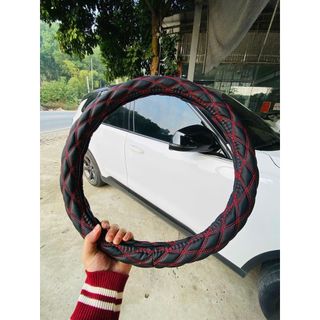 Bọc vô lăng XUẤT NHẬT da lộn dành cho xe ô tô, xe tải đủ size từ 38 - 45cm