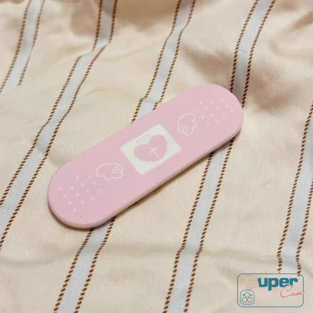 （Giá đỡ điện thoại）Dễ Thương Donut Vịt Donald Mèo Con Twinkle Gấu Nơ Pony Chick Star Palm Tree Black Dress Girl Pure Wing Cat Paw In Túi Trái Cây Dâu Thỏ Kẻ Sọc Puppy Band-Aid Bracket