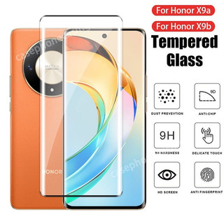 Bảo Vệ Màn Hình Cho Honor X9c Smart X9b X9a 5G 2023 Cong Full Cover Kính Cường Lực HD Clear View Scratch 9H Độ Cứng Chống Trầy Xước Phim Bảo Vệ