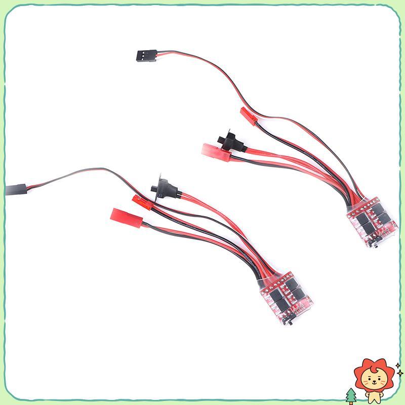 [Jielus] 20A ESC 30A ESC Tốc độ động cơ RC ESC 2KHz Phanh bàn chải lùi phía trước