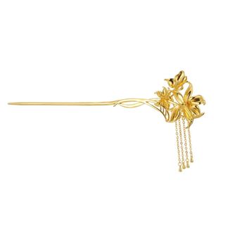 Kẹp Tóc Phoenix Bạc Sterling - Phong Cách Cổ Điển Trung Quốc Hanfu