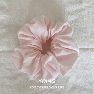 Scrunchy Kem Mây Lông Tơ Phong Cách Mới - Bóng Đầu Đuôi Ngựa Ngọt Ngào