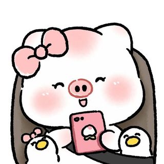 Móc khoá Cặp gia đình lợn hồng cutee