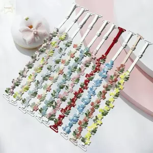 Dây Đeo Áo Ngực Hoa Ren Có Viền, Điều Chỉnh Linh Hoạt, Co Giãn Chống Trơn Trượt Cho Nữ