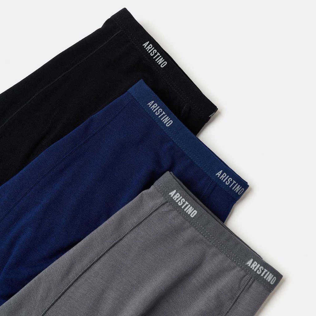 Quần lót nam boxer trunk ARISTINO chất liệu mềm mại, khả năng thấm hút vượt trội - ABX1608