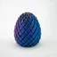 Đồ chơi Fidget trứng trượt SMILE, Trứng rồng Fidget xoắn ốc in hình xoắn ốc, Đồ nhồi bông giỏ lễ Phục sinh xoay giảm căng thẳng vui nhộn dành cho người lớn và trẻ em