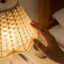 Đèn bàn LED Mây SHUPUN, Đèn bàn có thể điều chỉnh độ sáng cảm ứng có thể sạc lại, Chăm sóc mắt cổ điển Tiết kiệm năng lượng Thiết kế không dây Boho Mây Đèn bàn