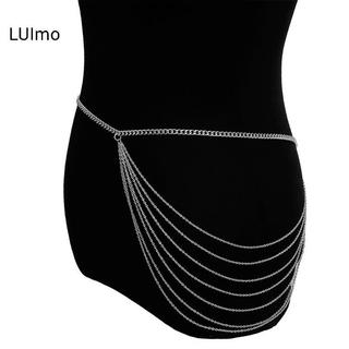 Thắt lưng dây xích nhiều lớp cho nữ - Phù hợp với đầm và jeans, trang sức thời trang SBS