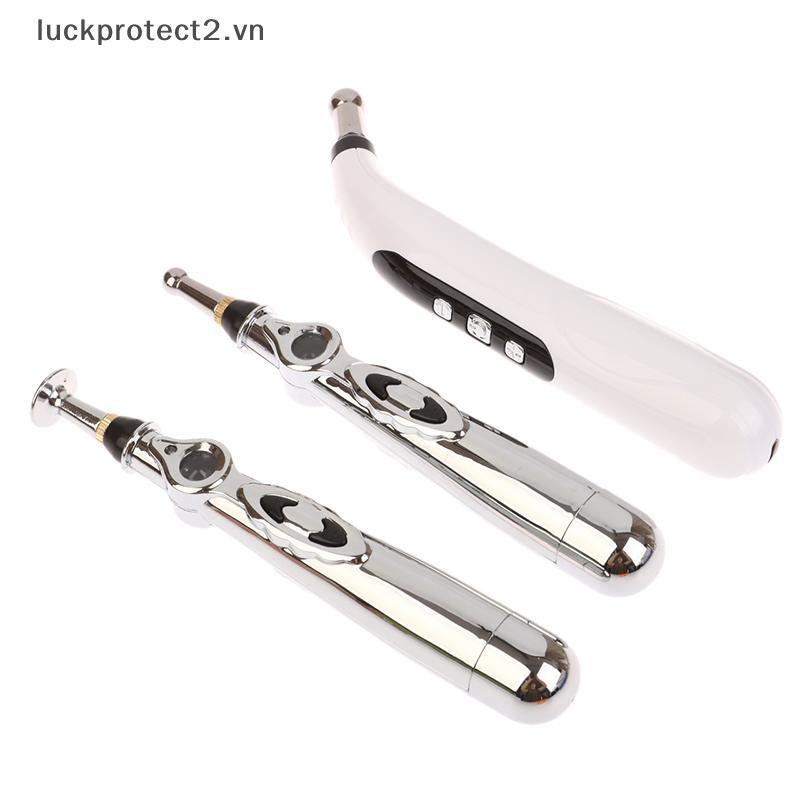 # luckpro # Bút châm cứu điện tử Kinh tuyến Năng lượng Châm cứu Bút massage Kinh tuyến Đóng hộp Bút massage tuần hoàn năng lượng Vật lý trị liệu.
