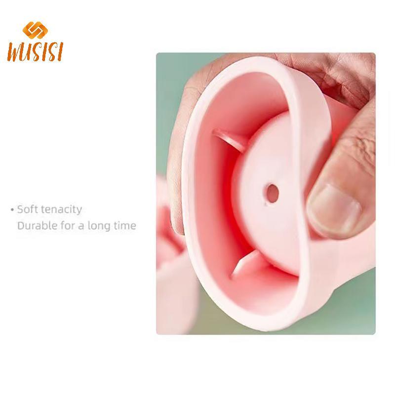 [WUSISI] 1 / 2 / 4 Máy Làm Đá Silicon Hình Bóng Lớn Khuôn Thực Phẩm Khay Tròn Thanh Mát Tiện Ích Phụ Kiện Nhà Bếp Làm Khuôn MỚI