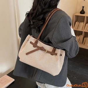 Túi đeo vai nữ có khóa kéo Thiết kế thắt lưng trang trí sành điệu Túi đeo nách thông thường