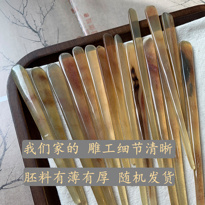 Kẹp Móng Vuốt Thật 18cm - Thiết Kế Phương Đông, Cá Tính Cho Phụ Kiện Tóc