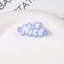 Set Charm Mèo Hello Kitty Xanh Caro – Dễ Thương Nhẹ Nhàng Phong Cách Hàn Trang Trí Dép Xinh Xắn