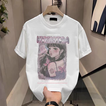 Áo thun nam distro Chim Hải Âu Áo thun Nam Áo Thun Distro Áo thun Nam 24s 100% áo Thun Cotton hợp thời trang In Hình nam