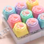 GILL Fidget Móc Khóa, Hình Mèo 9 Phím Bàn Phím Clicker Đồ Chơi, Nút Phím DIY Bàn Phím Giảm Căng Thẳng Ngón Tay Bàn Phím Nắp Bàn Phím Người Hâm Mộ