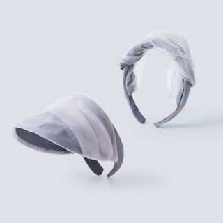[Sản phẩm phúc lợi] Mũ chống nắng ren Organza giải trí ngoài trời mùa hè Prince Wen Cùng phong cách Mũ chống nắng phù hợp