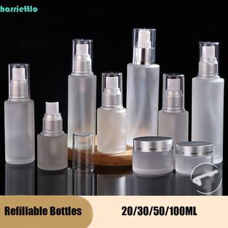 HARRIETTLO Chai có thể nạp lại Protable 20 / 30 / 50 / 100ML Hộp đựng mỹ phẩm Nước hoa du lịch rỗng