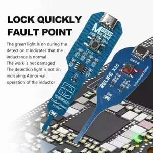 Máy kiểm tra cuộn dây bo mạch chủ DARON, Máy dò cảm ứng cầm tay có độ chính xác cao, Độ ổn định chuyên nghiệp Kiểm tra nhanh Máy kiểm tra cảm ứng điện từ Sửa chữa điện thoại di động