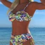 Gợi Cảm Chia Đồ Bơi Nữ Đi Biển Đồ Bơi Bikini Bộ Đồ Chia Phong Cách