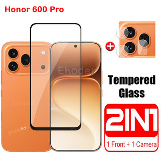 Kính Cường Lực Cho Honor 600 Pro 4G 5G 2026 Bảo Vệ Màn Hình Full Cover Phim Bảo Vệ Điện Thoại Cho Honor600Pro 600Pro Honor600 Ống Kính Máy Ảnh