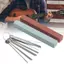 Toyuvn Dụng cụ đánh bóng đàn guitar Đá Thép không gỉ nhiệt độ cao Phím đàn Dụng cụ chơi đàn Mandolin Bass