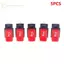 Ge 5 Chiếc Sừng Công Tắc Nút Ô Tô Xe Đạp E Xe Máy Sừng Đa Năng Tạm Thời Đẩy Roer Công Tắc Nhựa 2 Pin Tự Cài Lại Đỏ n