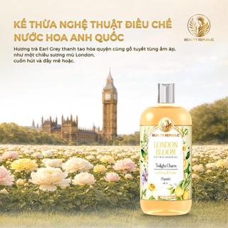 [V] Sữa tắm nước hoa Anh tăng đàn hồi & săn chắc da với Peptide Beauty Republic London Bloom 500ml