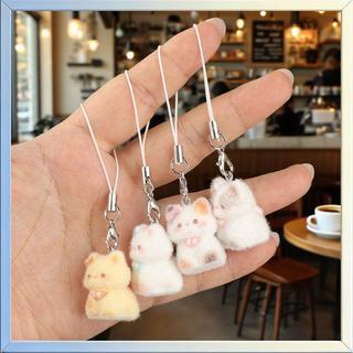 Any2Get5% tắt 1 Cái Bapa Túi Trang Trí Mặt Dây Chuyền Dây Xích Điện Thoại Hoạt Hình Dễ Thương Động Vật Floing Alpaca Mèo Con Móc Khóa Cô Gái Quà Tặng
